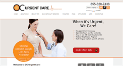 Desktop Screenshot of ocurgentcare.com